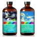 Chamomile Essential Oil 4 Fl Oz and Blueberry Essential Oil 4 Fl Oz - ZODION Chamomile & Blueberry Oil for Diffuser Aromatherapy Home Fragrance Skin & Hair Care DIY Candle & Soap Making Yoga