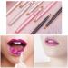 Makeup Brush Retractable Lip Brush Travel Portable Make Up Brush for Lining Shaping Brows and Eyes or Brows or Lashes - Buy Online on GoSupps.com