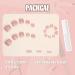 Short Square French False Toenails on Nails Glitter Press on Toenails Nude Glitter Stick Fake Toe Nails Acrylic Full Cover Toenails for Women Girls Nail Art Accessories (French White Pink) - Buy Online on GoSupps.com
