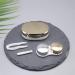 Lentil & Contact Lens Storage Container - Gold Mini Box | Portable Beauty Case for Travel - Buy Online on GoSupps.com