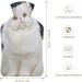 Animal White Cat Hot Water Bottle with Plush Cover - Hand Warmer for Adults & Kids | 26.5x15.3cm - Buy Internationally! - Buy Online on GoSupps.com
