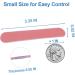 100 Pcs Mini Nail Files Bulk - Double Sided Emery Board Manicure Tool Set for Natural Nails - Disposable Colorful Pink Nail File for Home Salon Use - Travel Size for Men and Women - Buy Online on GoSupps.com