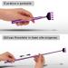 Xanewza 4-Piece Portable Back Scratcher & Massager - Telescopic Bear Paw Design for Ultimate Relief - Buy Online on GoSupps.com