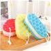 FRCOLOR 8 Pcs Bath Sponge Set - Exfoliating Loofah Ball for Adults & Kids | Ideal Household Spa Scrubber & Filter Cotton Pads - Buy Online on GoSupps.com