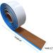 EVA Foam Boat Decking 6mm Self Adhesive Marine Flooring | Non-Slip Trimmable Pad for Kayak, RV, Golf Cart | Brown/Blue Border Strip | 2.2x94 Sea Deck Helm Pad - Buy Online on GoSupps.com
