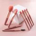 8-Piece Makeup Brush Set with Blush Concealer Eyeshadow Foundation Eyeliner & Powder Brushes - Includes Makeup Bag - Perfect for All Skin Types - Buy Online on GoSupps.com