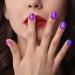 WOKOTO 12 Sheets Colorful Gradient Nail Polish Stickers | Macaron Colors False Nail Design Wraps for Women & Girls | Easy Stick-On Nail Art KIT1 - Buy Online on GoSupps.com