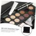 Ipetboom 2pcs Diy Eyeshadow Palette Black Eyeshadow Makeup Pallete Face Blusher Plate Travel Foundation Girl 15x10x0.80cmx2pcs Blackx2pcs - Buy Online on GoSupps.com