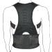 Posture Corrector Back Support Adjustable Back Shoulder Lumbar Brace Belt Posture Corrector For Men And Women (Black S) Better life Black XX - Buy Online on GoSupps.com