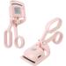 Qukaim Heated Lash Curler Heated Eyelash Curler Electric Mini Lash Curler with 3 Gears Temperature Control Portable USB Pink - Buy Online on GoSupps.com