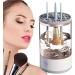 QUR White Makeup Brush Cleaner Electric Automatic Spinning Makeup Brush Cleaner Fit for All Makeup Brush - Buy Online on GoSupps.com