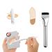 Makeup Mixing Palette Set Professional Facial Makeup Tools Foundation Brush Stainless Steel Cosmetic Scraper Spatula for Mixing Foundation Makeup Artist Tools