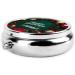 Happy Holidays Round Pill Box - 3 Compartments Portable Organizer for Travel & Everyday Use - Buy Online on GoSupps.com