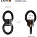 Fusion Climb Delta Swivel  Safest Rotational Device Hanging Accessory for Web Tree Swing  Therapy Swing  Aerial Dance  Swing Spinner Hanger  Rock Climbing  Hanging Hammocks (FP-8300-BLKBLK) Dual Oval Rings - Buy Online on GoSupps.com