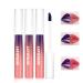 Peel Off Lip Liner Stain Rouge l vres Longue Tenue Hautement Pigment Liner l vres r sistant l'eau Liner l vres au fini mat (A 3 Colors/Set) Set A 1 unit (Lot de 3)