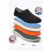 Grigobu Women's Adjustable Wide Width Walking Shoes for Diabetic Edema - Black - Size 10-10.5 Wide - Buy Online on GoSupps.com