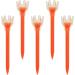 5pcs Lightweight & Durable Plastic Crown Top Golf Tees 7CM - Random Color - Buy Online on GoSupps.com