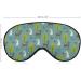 Deer and Rabbit Pattern Sleep Mask Eye Cover for Sleeping Blindfold with Adjustable Strap Blocks Light Night Travel Nap for Men Women - Buy Online on GoSupps.com