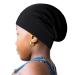 OLE-SILK Toddler Mulberry Silk Hair Bonnet for Kids - Black Sleep Cap for Sleeping - Buy Online on GoSupps.com