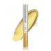 Gold Lipstick | 2 in 1 Gold Shimmer | 2.7ml Waterproof Gold Eyeshadow, High Gloss Non-Sticky Lip Gloss, Shimmer Eyeshadow for a Wobblo