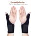 Ultrafun Trigger Finger Splint Brace - Breathable Wrist & Thumb Support for Pain Relief - Black - Buy Online on GoSupps.com