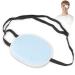 Sids eye flap amblyopia eye flap visually corrected eyes covers cotton rubber band full cover light-blocking strabismus cushion for adults and children (blue) adult