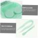 Lalafina Contact Lens Container Travel Case - Portable Plastic Eye Care Box with Mirror Green - Perfect for International Shipping - Buy Online on GoSupps.com