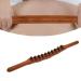 Ergonomic Pearl Wood Massage Tool - Slip Resistance Trigger Point Relief for Muscle Relaxation & Cellulite Removal - Buy Online on GoSupps.com