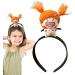 Doll Headband - Plush Constellation Doll Hairband | Portable Doll Hair Headbands Hair Ornament Plush Doll Headdress for Children Kids Leo - Buy Online on GoSupps.com