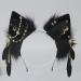 hgnxa Furry Foxes Ears Cats Girls Cosplays Hair Accessories Cute Plush Ear Headband Feathers l Decorations Role Playing Black - Buy Online on GoSupps.com