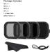 Soonsun 4-Pack Lens Filter Kit for GoPro Hero 11/10/9 Black - ND8 ND16 ND32 CPL Filters - Lens Protector for GoPro Hero 9/10/11 Black Camera - Buy Online on GoSupps.com