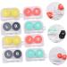 Healeved 32 STK Contact Lens Containers - Travel Eye Case & Lens Remover | Durable Storage for Contact Lenses & Glasses - Buy Online on GoSupps.com