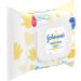 Johnson's Baby Disposable Hand & Face Cleansing Wipes 25 ct - Gentle 99% Germ & Dirt Removal for Delicate Skin, Pre-Moistened, Allergy-Tested, Paraben & Alcohol-Free - Buy Online on GoSupps.com