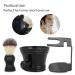 3-in-1 Shaving Brush Bowl & Stand Set | Premium Nylon Men's Shaving Kit for Perfect Grooming - Buy Online on GoSupps.com