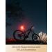 Pedaluxx Bicycle Lamp Set | StVZO Approved LED Front & Rear Bike Lights | 30/15 Lux Battery-Operated Bicycle Light Set - Buy Online on GoSupps.com