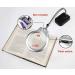 Magnifier Desktop Magnifier Lamp with Led Light Led Magnifying Lamp Folding Magnifying Glass Desktop Lamp 2.25x 5X Magnification Adjustable Swivel Arm for Desk Workbench Task Craft - Buy Online on GoSupps.com
