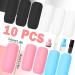 Zeuket's 10-Piece Silicone Bottle Cover Set | Leak-Proof Travel Accessories for Shampoo & Shower Gel | Reusable Elastic Sleeves for Toiletries - Buy Online on GoSupps.com