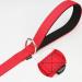 Taglory Light Dog Leash for Small Dogs | Reflective Double-Sided | Padded Handle | 1.8m x 2cm | Up to 10kg - Red - Buy Online on GoSupps.com