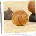 Gleavi Wooden Massage Balls - 2 Piece Acupressure Body Massage Tools | Smooth Thai Massage Device - Buy Online on GoSupps.com