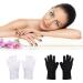 AOVNA 1 Pair Nail Gloves UV Protective Nail Gloves Fingerless Nail Gloves UV Shield Gloves for Nail Art Manicures (White) - Buy Online on GoSupps.com