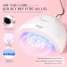 Morovan Acrylic Nail Set - Complete Geln gel Starter Kit with 48W UV Lamp Nail Drill Acrylic Powder & Liquid Brush for Perfect Nails - Buy Online on GoSupps.com