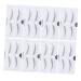 Housoutil Eyebrow Template 2 Eyebrow Stencils Eyebrow Shaping Stencils Make up Kit Eyebrow Sticker A607 Eyebrow Card Simple