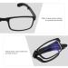 EXCEART 4.0 Folding Reading Glasses - Black Myopia Glasses for Nearsightedness with Portable Bag - Perfect Distance Vision Solution - Buy Online on GoSupps.com