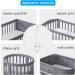 TIUIHU Baby Monitor Holder Suitable for Owlet Cam 2 / Owlet Cam Smart Baby Monitor Crib clip - Buy Online on GoSupps.com