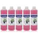5 x 1 liter Premium ultrasound cleaner concentrate for the optimal and residue -free cleaning of glasses jewelry electronics components mechanics coins and and much more