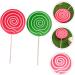 Alipis 4 Pcs Fake Lollipop Props Decor Christmas Lollipop Props Giant Prop Giant Candy Peg with Hook Realistic Candy Props Kid Toys Lollipop Cake Decorations Child Wooden Ornaments Drinks - Buy Online on GoSupps.com
