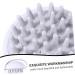 Frcolor 4-Piece Silicone Bathing Brush Set - Scalp Massager & Hair Shampoo Scrubber - Soft Rubber ABS for Gentle Cleansing - Buy Online on GoSupps.com