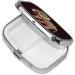 Beautiful Elephant Printed Square Pill Box | Portable Travel Medicine Organizer | Unique Gift for Health & Wellness - Buy Online on GoSupps.com