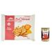 Galbusera Zero Grano Cracker with rice and corn, 320 g, gluten free, lactose free + Italian Gourmet polpa 400 g