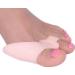 Healtheveryday Soft Silicone Hollow Hole Cushion Bunion Toes Protector Straightener Splint Pad Spreader Corrector Adjuster Separator Foot Pain Relief Unisex Upgraded 3rd Generation (Skin)